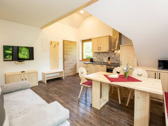 Vakantieappartement voor 6 personen, met balkon en tuin, kindvriendelijk - 1