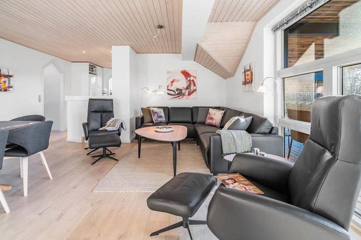 Ferienhaus für 8 Personen, mit Pool und Sauna sowie Ausblick, mit Haustier in Henne Strand - 3