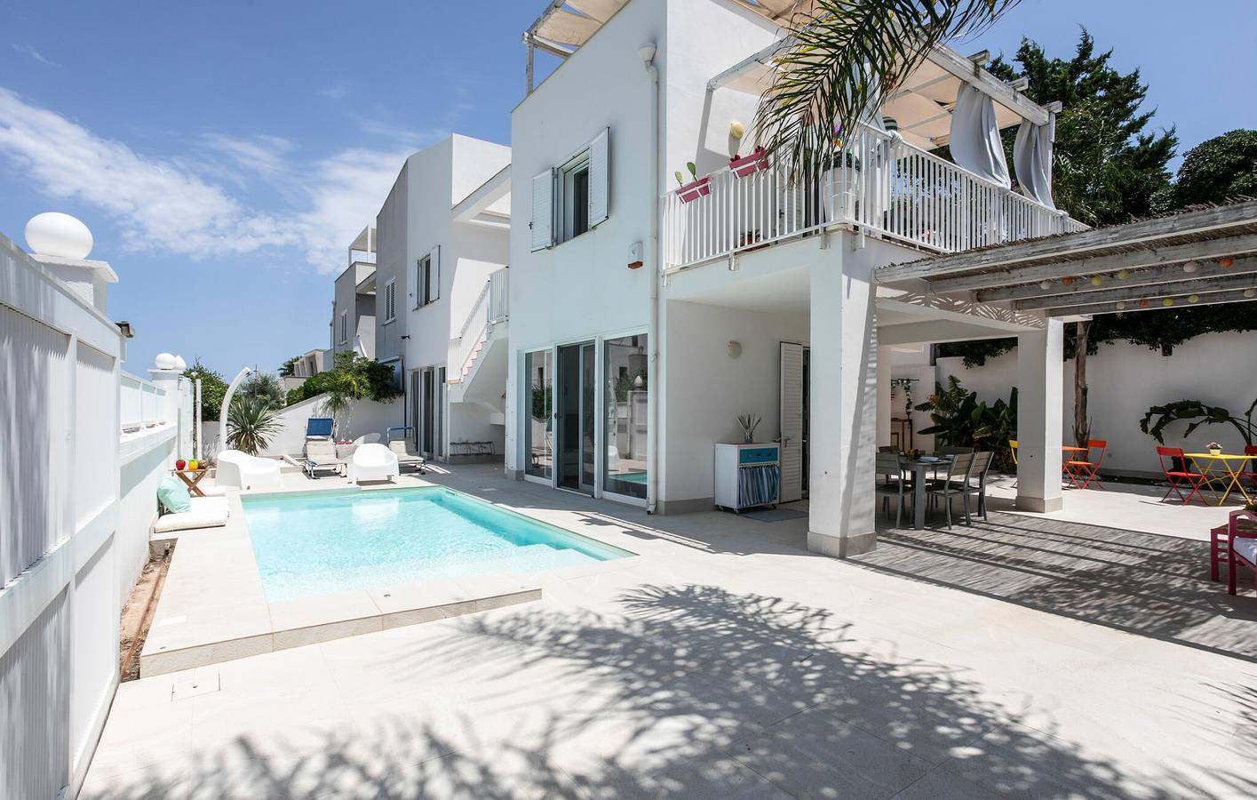 Paradis au bord de la mer avec piscine et terrasse in Marzamemi, Région de Noto