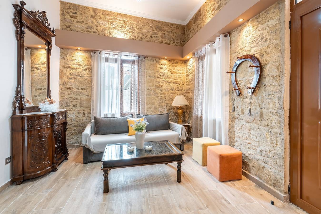 Ferienhaus 'Absinthia Legacy' mit Gemeinschaftsgarten, Wlan und Klimaanlage in Rhodos