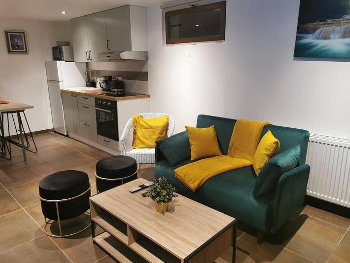 Appartement de vacances pour 4 personnes, avec jardin