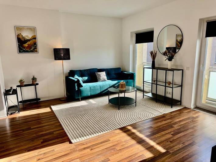 Ferienwohnung für 4 Personen, mit Balkon und Terrasse sowie Garten in Gladbeck