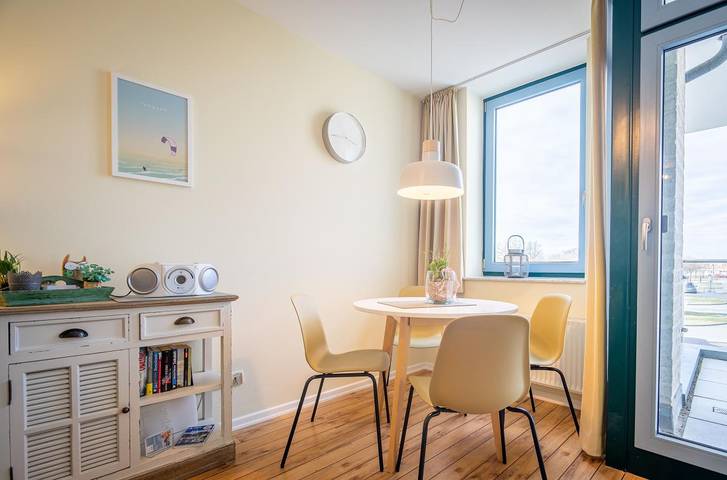 Apartamento entero, Hafenblick – mit Balkon & Strandkorb am Südstrand in Este de Fehmarn, Isla de Fehmarn