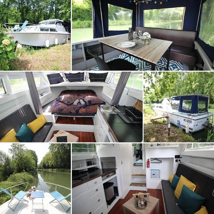 Bateau pour 2 personnes, avec vue en Nouvelle-Aquitaine - 2