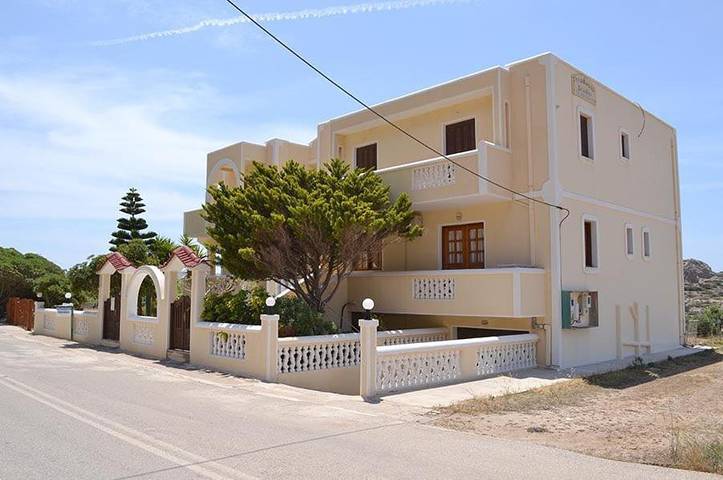 Vakantieappartement voor 2 personen, met uitzicht en tuin op Karpathos
