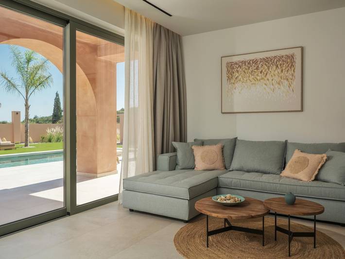 Villa für 4 Personen mit Garten in Ammoudi, Alykes