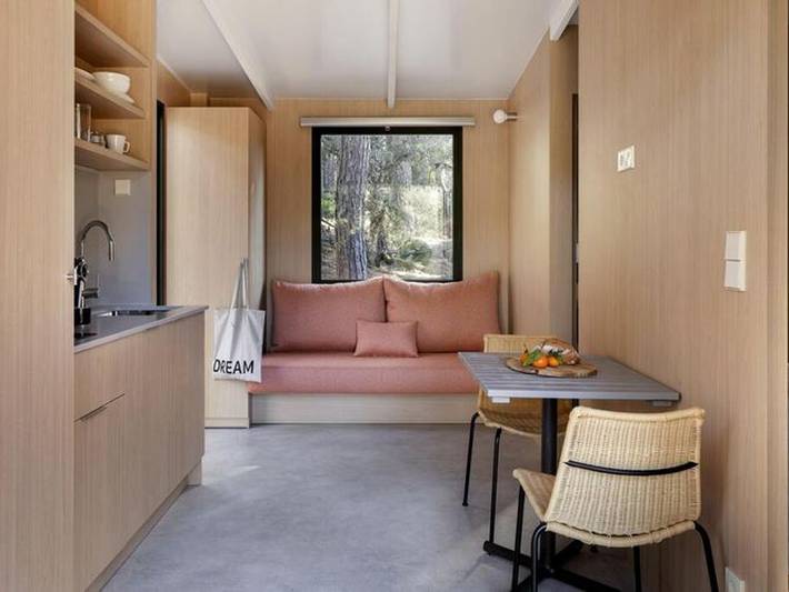 Wohnwagen für 2 Personen, mit Terrasse und Pool in San Sebastian - 3