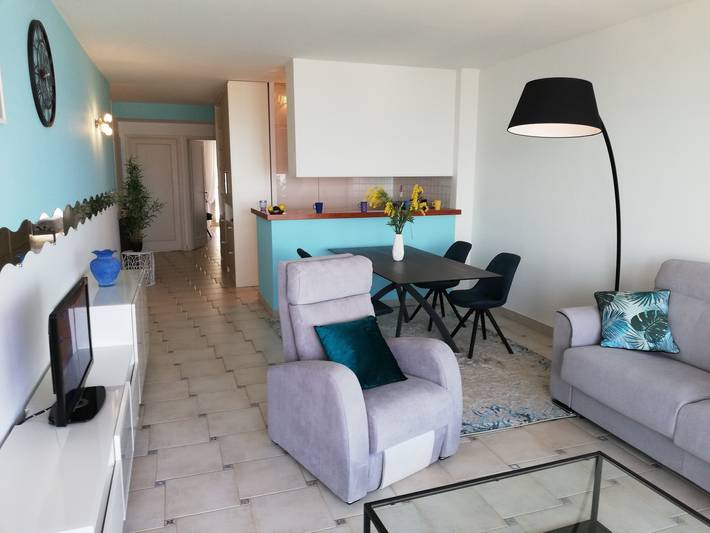Gîte pour 4 personnes, avec terrasse et vue sur l’océan à Menton - 3