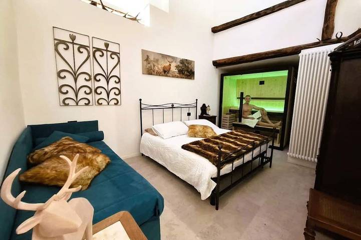 Ganze Wohnung, Stables, ein Refugium mit nostalgischem Flair, gemütlichem Ambiente und Sauna in Montagnaga (Baselga di Pinè), Baselga di Pinè
