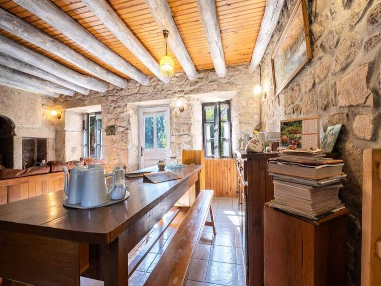 Apartamento entero, Cabaña en Aubrac junto al Rimeize in Peyre-en-Aubrac, Región de Mende