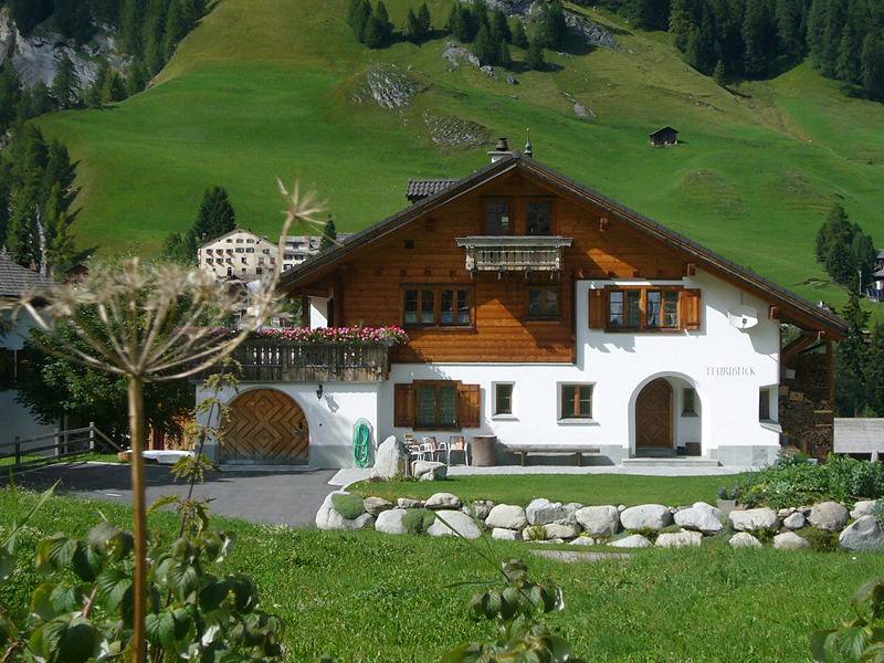 Ferienwohnungen Teuriblick A&B - Teuriblick B / 2-Bettwohnung in Splügenpass, Rheinwald