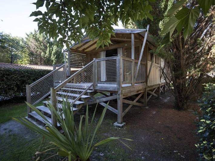 Chalet für 4 Personen, mit Kinderpool in Grayan-et-l'Hôpital - 2