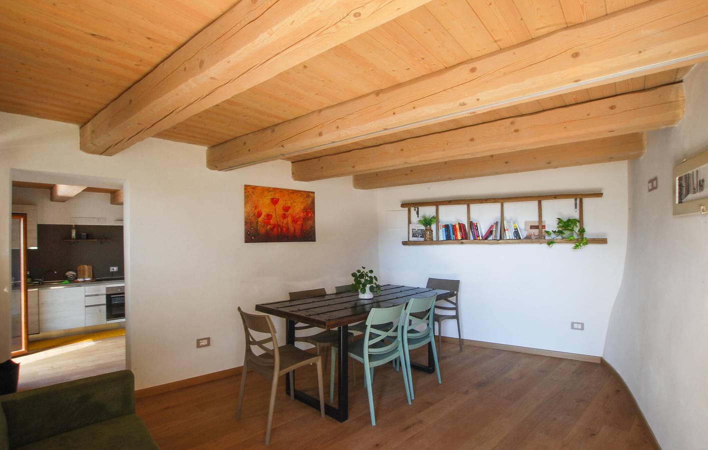 Holiday home for 4 people with terrace in Fabriano, Ancona Province