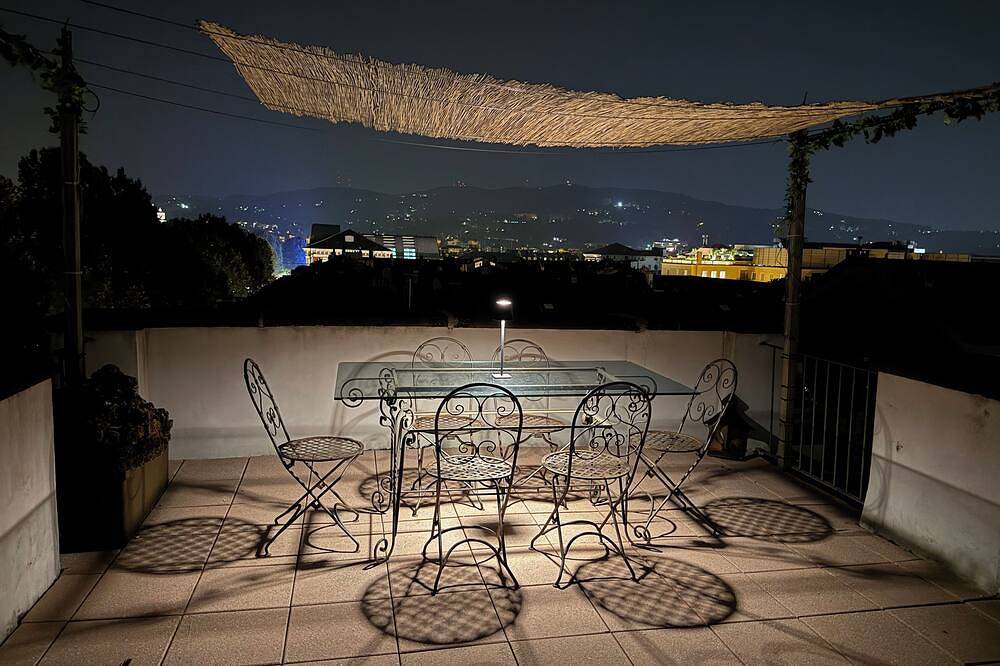 Appartamento intero, Monolocale con terrazza panoramica 360° su città in Torino, Provincia di Torino