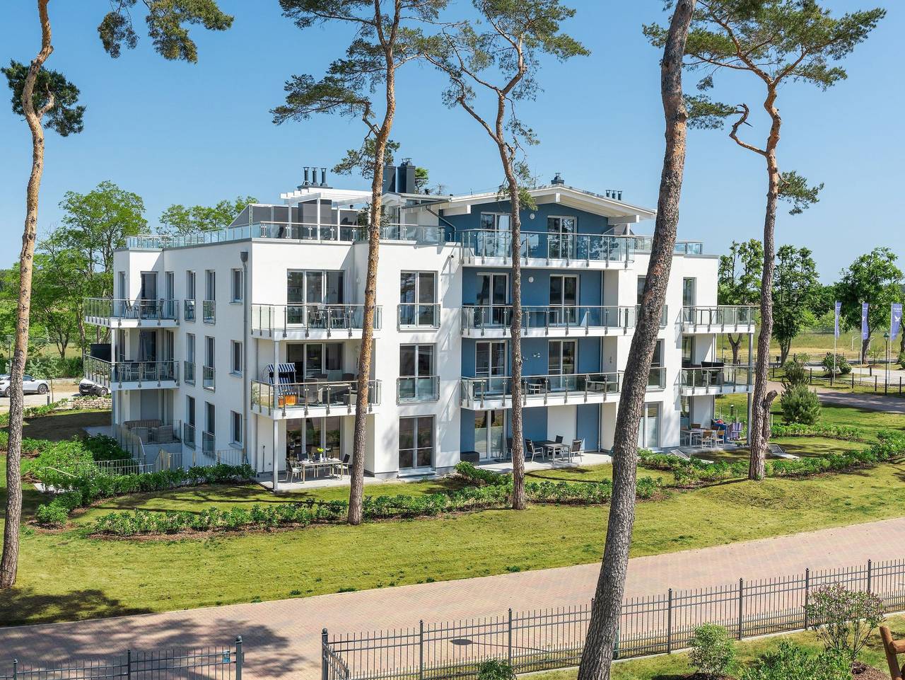 Ganze Ferienwohnung, Apartment Utkiek - Haffresidenz (5.12) in Zirchow, Usedom