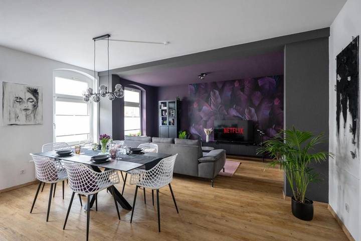 Ferienwohnung für 6 Personen, mit Sauna und Ausblick
