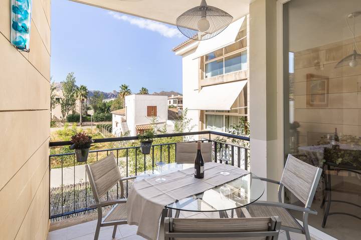 Apartment for 4 people, with balcony, with pets in Port de Pollença