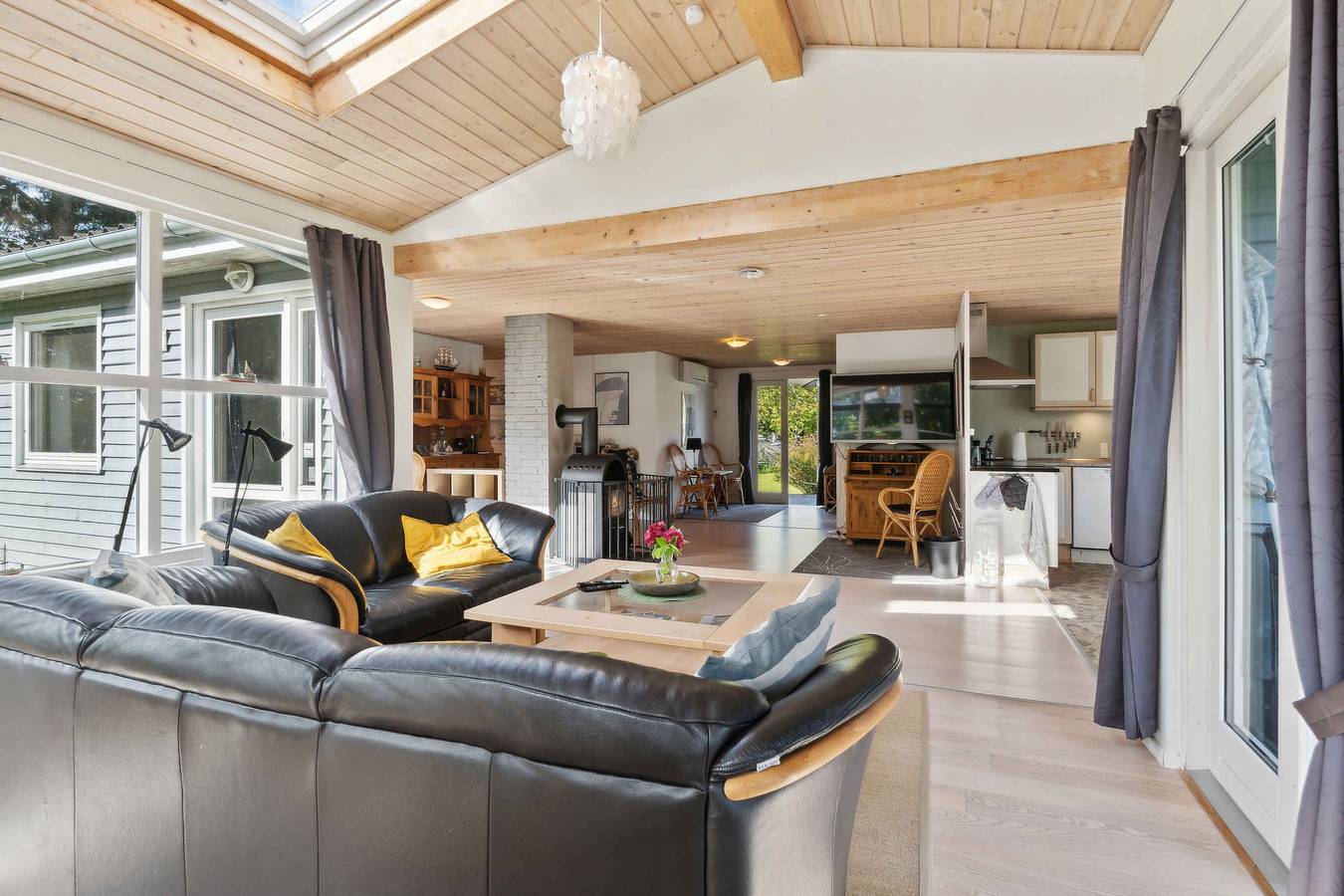 Schönes Ferienhaus mit Blick auf den Limfjord in Egense, Limfjord in Nordjütland