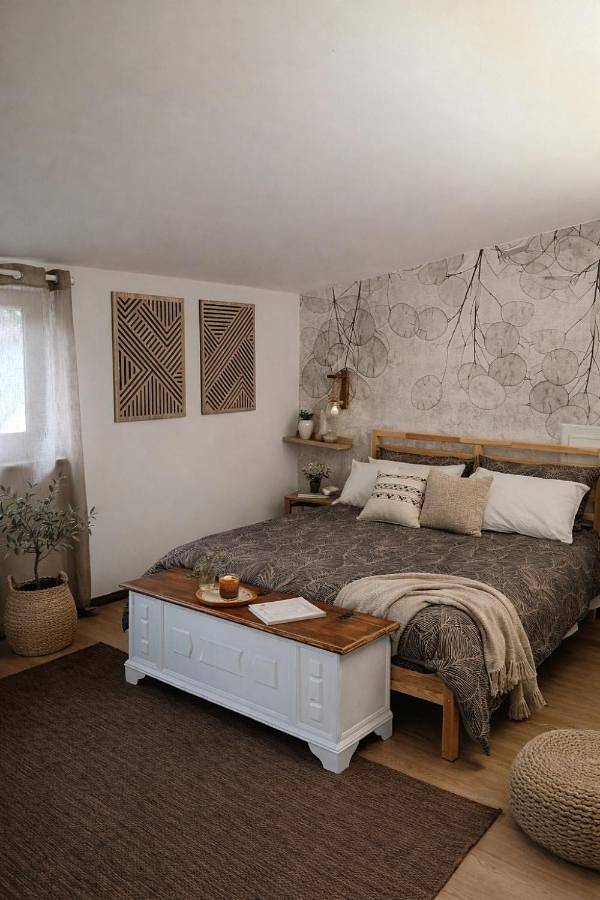 B&b per 4 persone, con Panorama a Orte