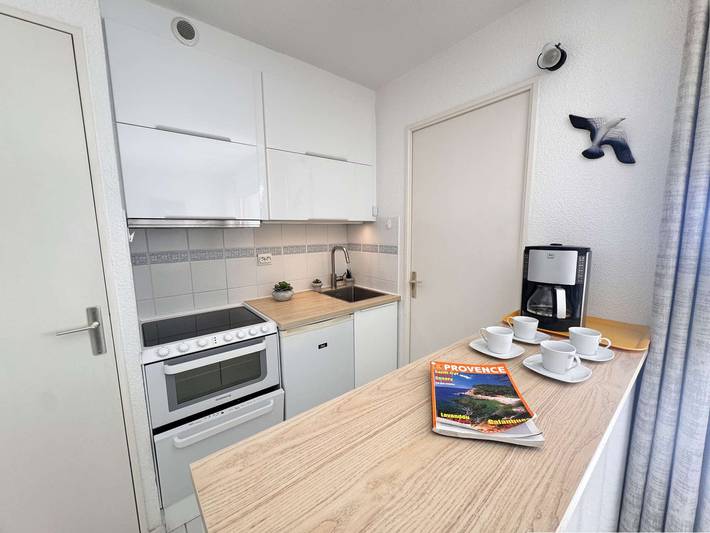 Apartamento entero, Apartamento vista al mar - 6 pers. in La Coudoulière, Six-Fours-les-Plages