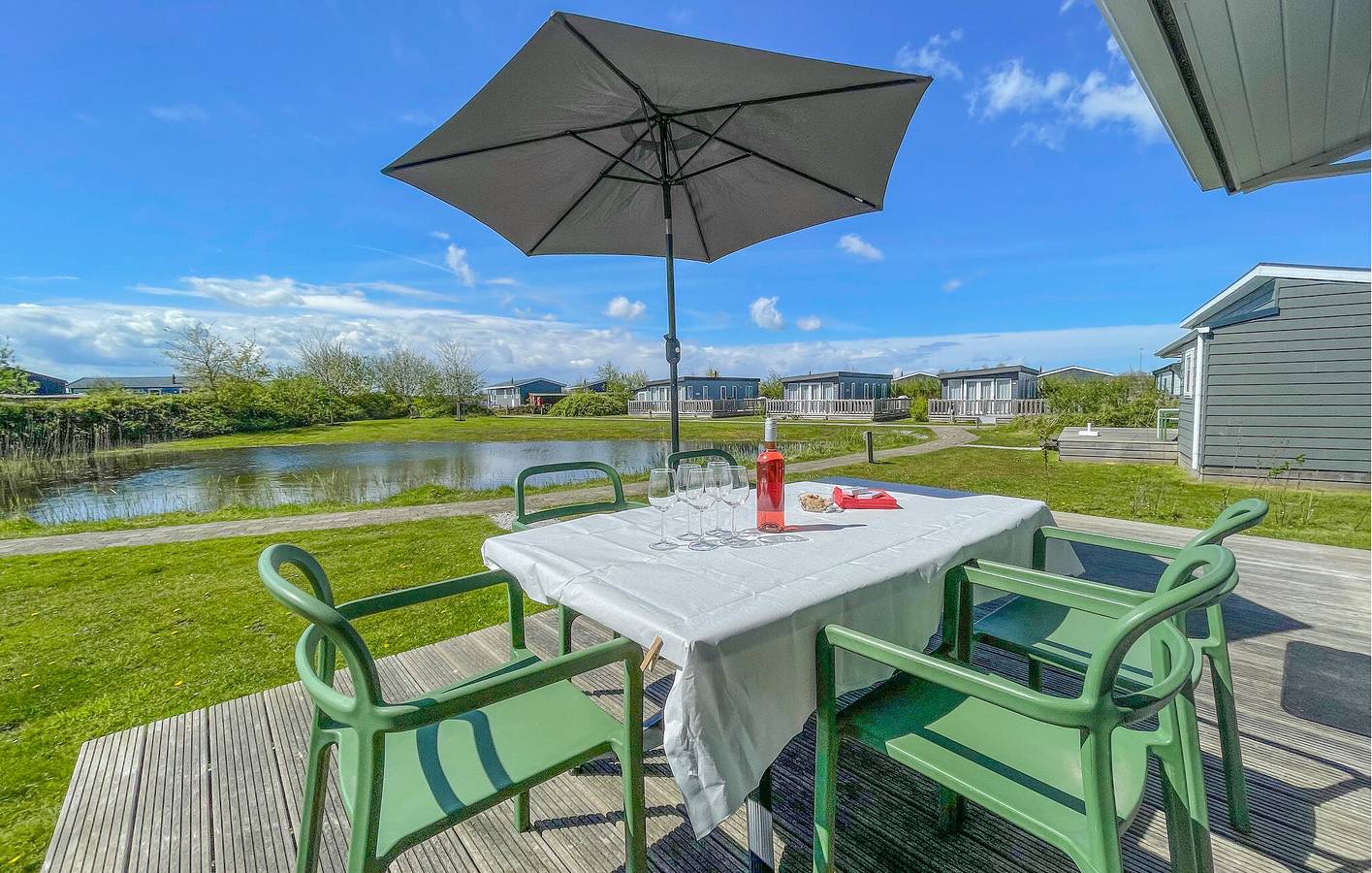 Casa de vacaciones para 5 personas con terraza in Lauwersmeer, Mar Del Norte Holanda