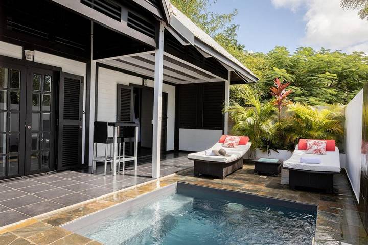 Villa pour 3 personnes, avec piscine et jardin en Martinique - 3