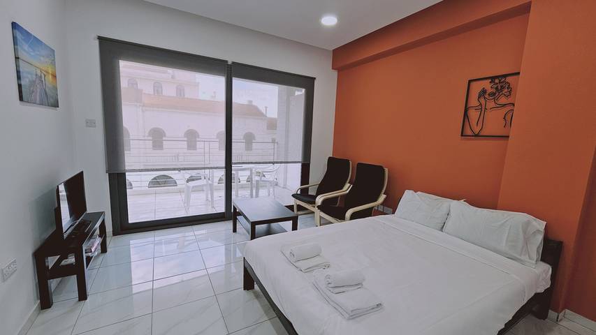 Studio pour 2 personnes, avec balcon - 1
