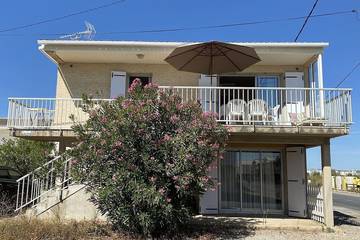 Gîte pour 8 personnes, avec terrasse à Gruissan Plage