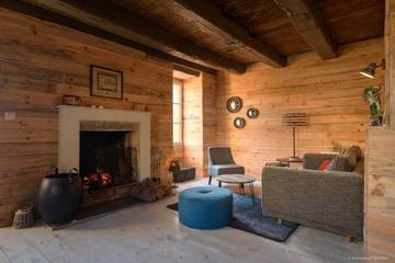 Location de vacances pour 4 personnes, avec vue ainsi que jardin et balcon à Saint-Congard