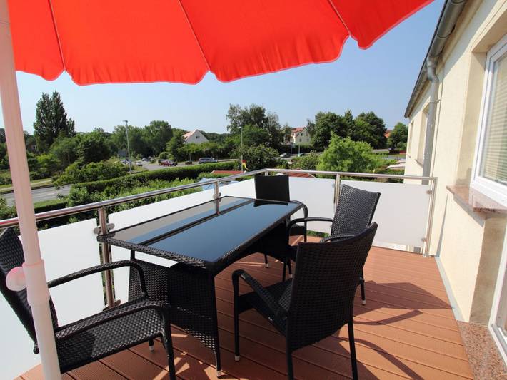 Ferienwohnung für 2 Personen, mit Balkon in Sassnitz