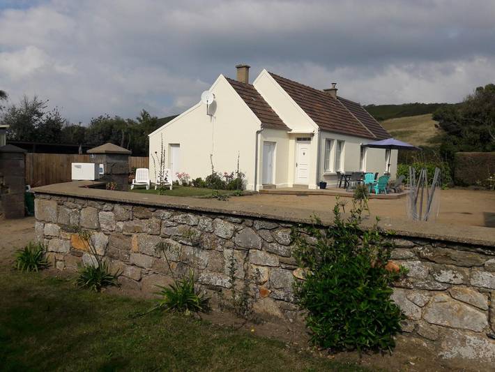 Maison de vacances pour 4 personnes, avec jardin et terrasse à Les Pieux