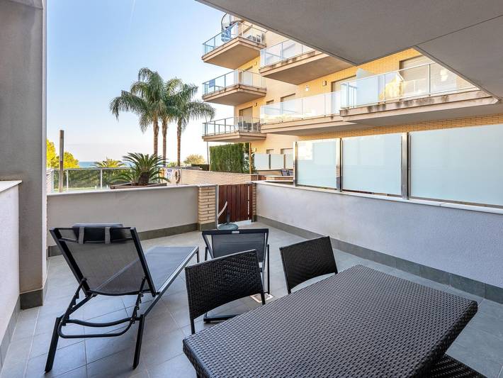 Holiday apartment for 6 people, with ocean view and children pool as well as garden and pool, child-friendly - 1