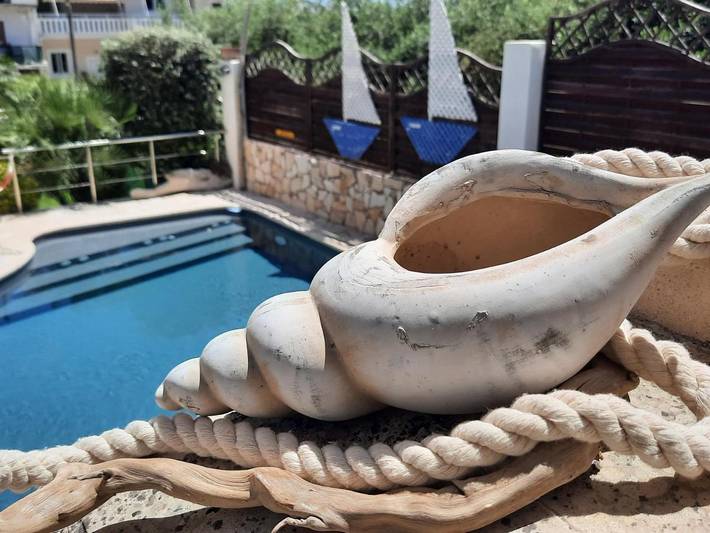 Appartement de vacances pour 2 personnes, avec Balcon et Terrasse ainsi que Jacuzzi et Jardin