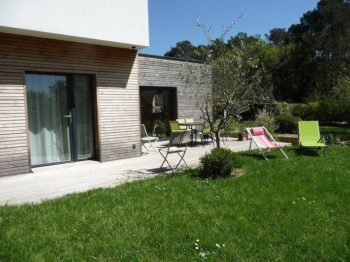 Cottage pour 2 personnes, avec sauna et jardin à Férel