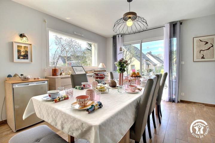 Gîte pour 8 personnes, avec jardin et terrasse, animaux acceptés à Questembert - 2