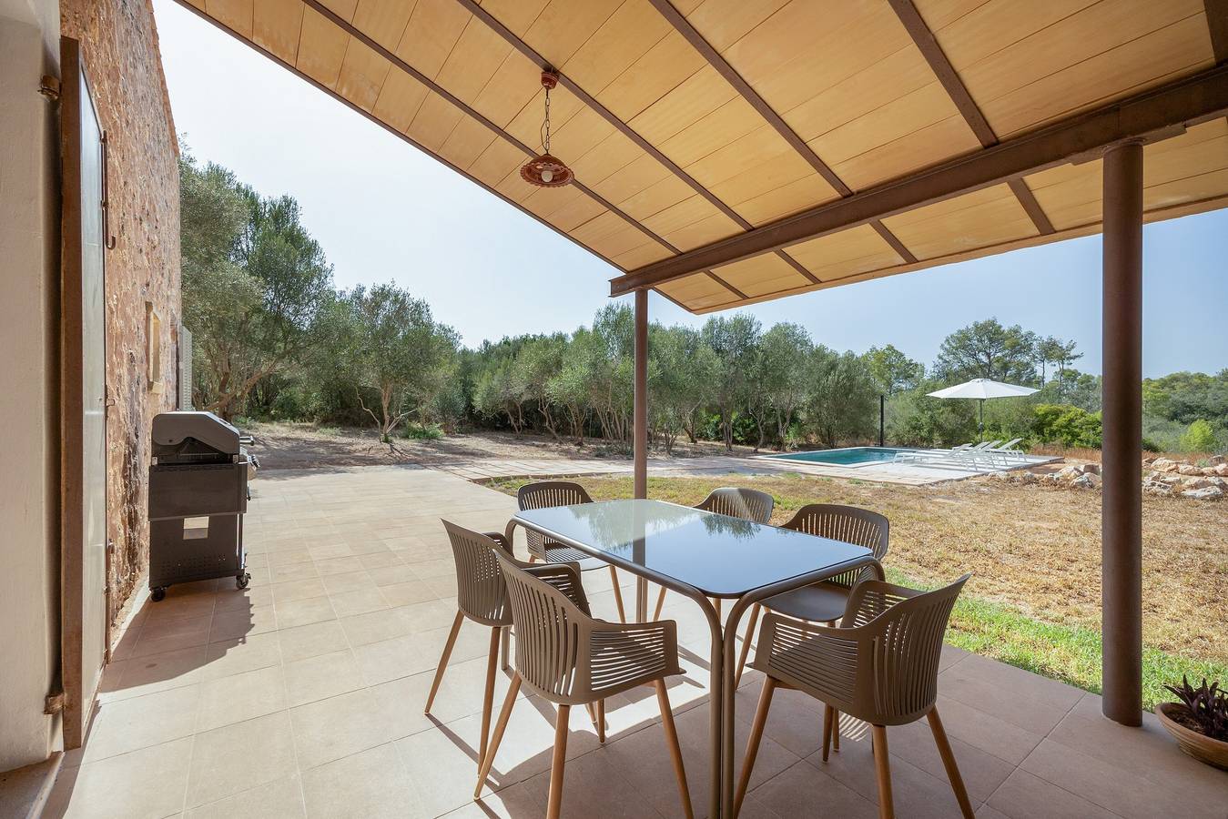 Villa Biniali avec piscine privée et deux chambres in Costitx, Majorque l'intérieur des terres