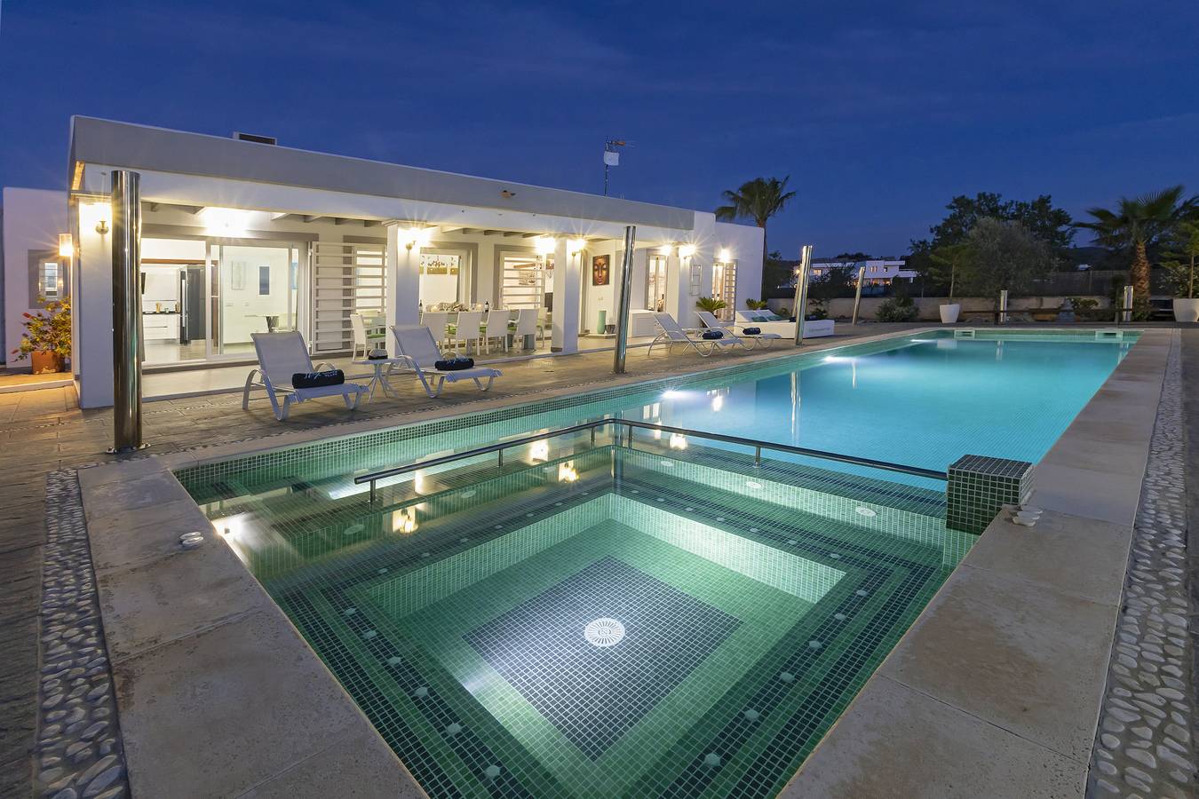 Villa pour 10 personnes avec jacuzzi in Sant Antoni de Portmany, Ibiza de l'Ouest