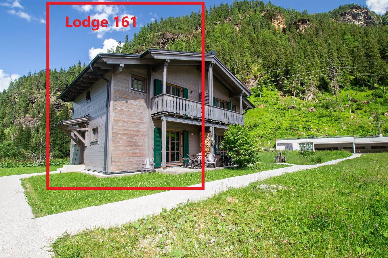 Lodge Seeblick 161 im Tauerndorf Enzingerboden in Uttendorf, Pinzgau