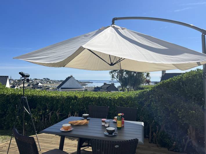 Le moulin de Pen Ar C'hastel in Île-de-Batz, Ceinture Dorée