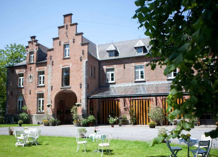 Maison d’hôte pour 6 personnes, avec Terrasse et Jardin ainsi que Sauna et Vue dans la Région d'Audenarde