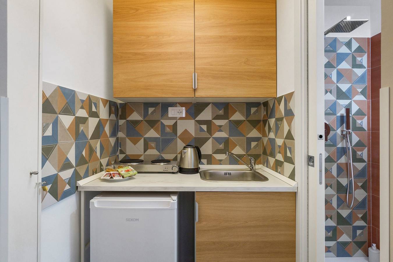 Appartement entier, Appartement 'Casamia Civico14 - Corallo' avec Wi-Fi et climatisation in Salerne, Côte Tyrrhénienne Campanie
