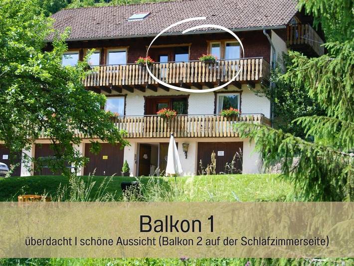 Ferienhaus für 2 Personen, mit Balkon in Kleines Wiesental - 4