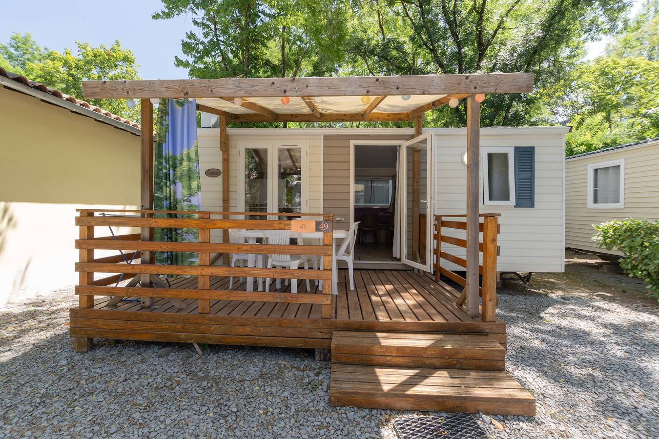 Mobil-home 'Mobil-home Confort C - 1-4 Persone in Lavilledieu, Ardèche