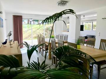 Gîte pour 12 personnes, avec vue et jardin, adapté aux familles à Landévennec