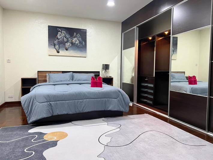 Villa pour 6 personnes, avec vue ainsi que jardin et piscine à Pattaya - 3