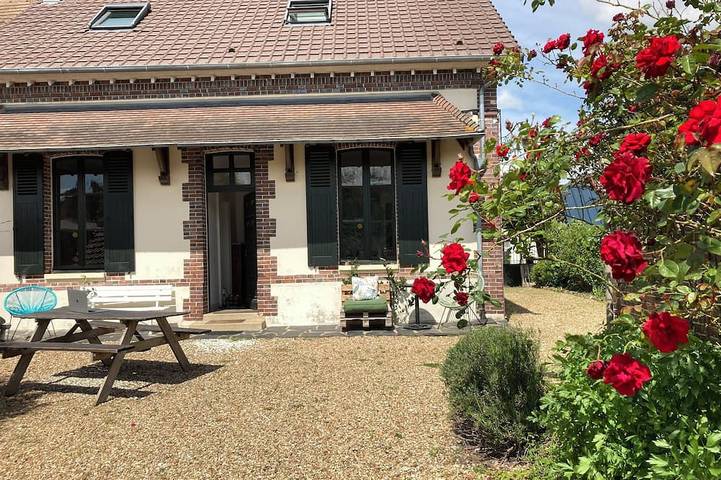 Gîte pour 4 personnes, avec Jardin