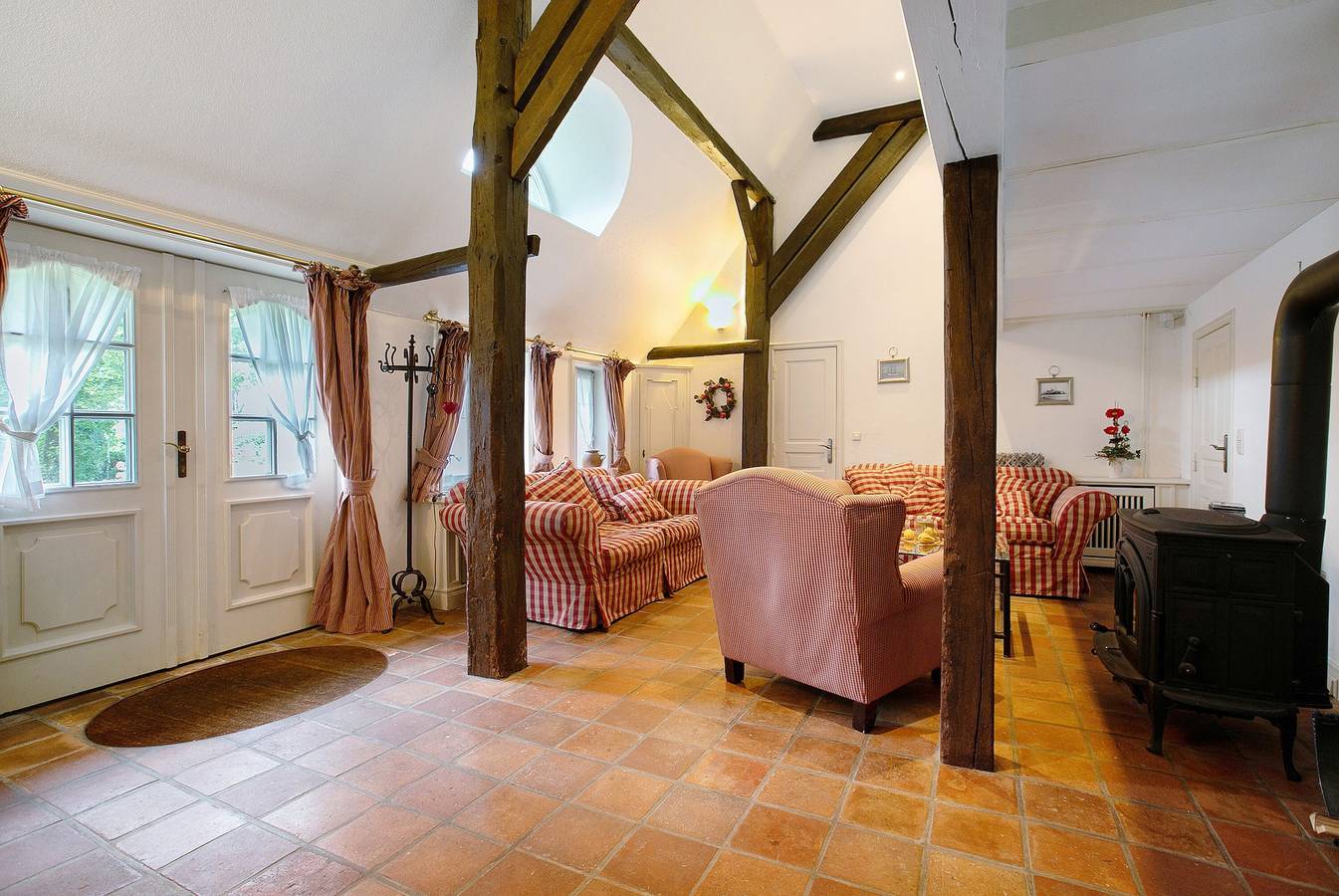 Ganze Wohnung, Ferienwohnung 'Friesenhaus'mit privatem Garten, Sauna und viel Platz in Emmelsbüll-Horsbüll, Nordfriesland