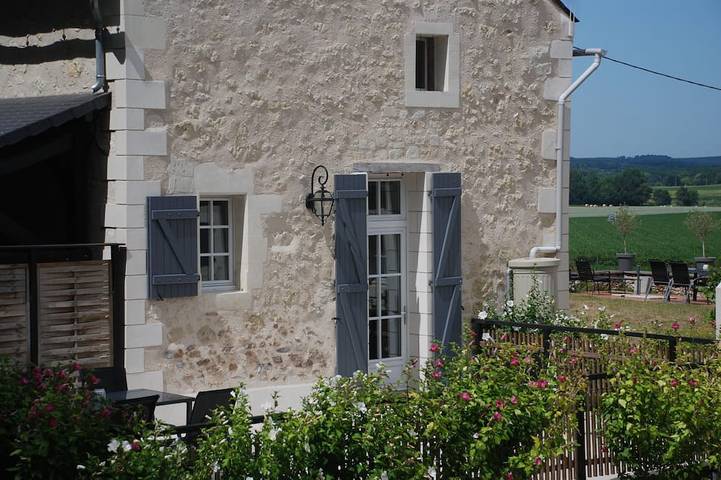 Location de vacances pour 4 personnes, avec Jardin à Fontaine-Guérin
