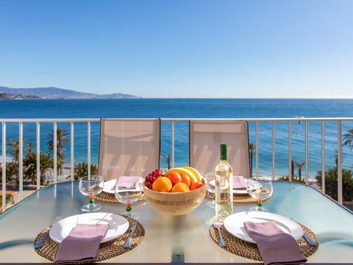 Ferienwohnung für 4 Personen, mit Terrasse in Velilla-Taramay