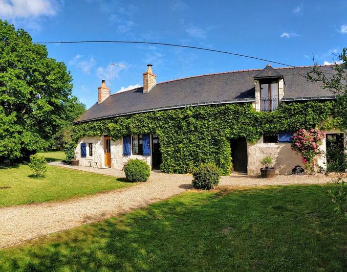 Maison de vacances pour 5 personnes, avec jardin et piscine, adapté aux familles